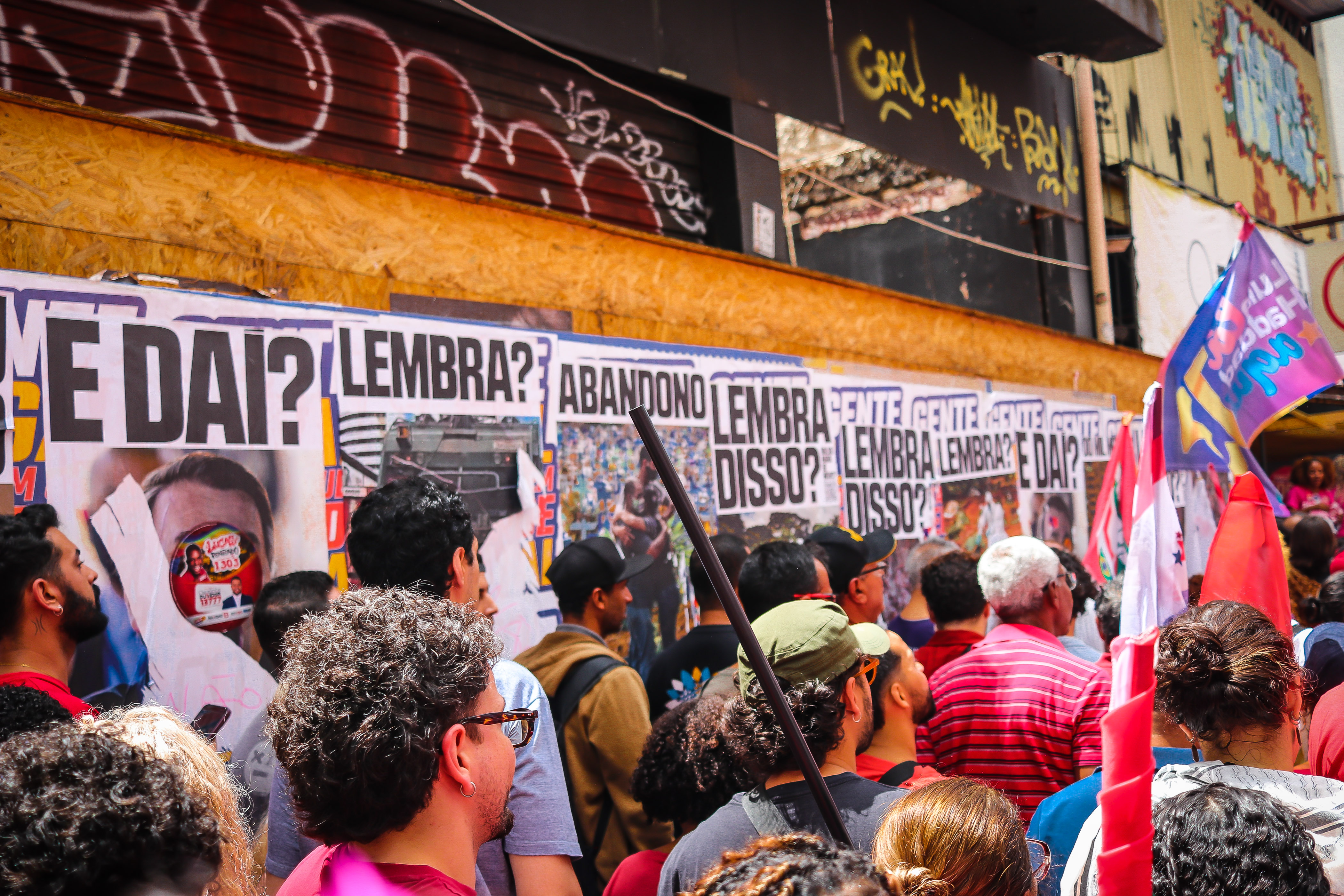 Caminhada com Lula na Rua Augusta
