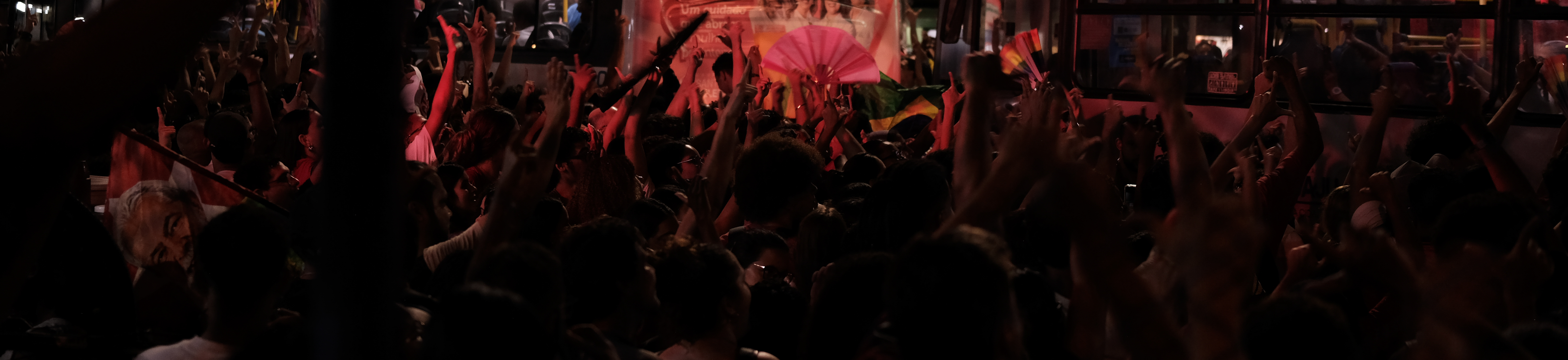 Ato em frente a Universidade federal de Sergipe