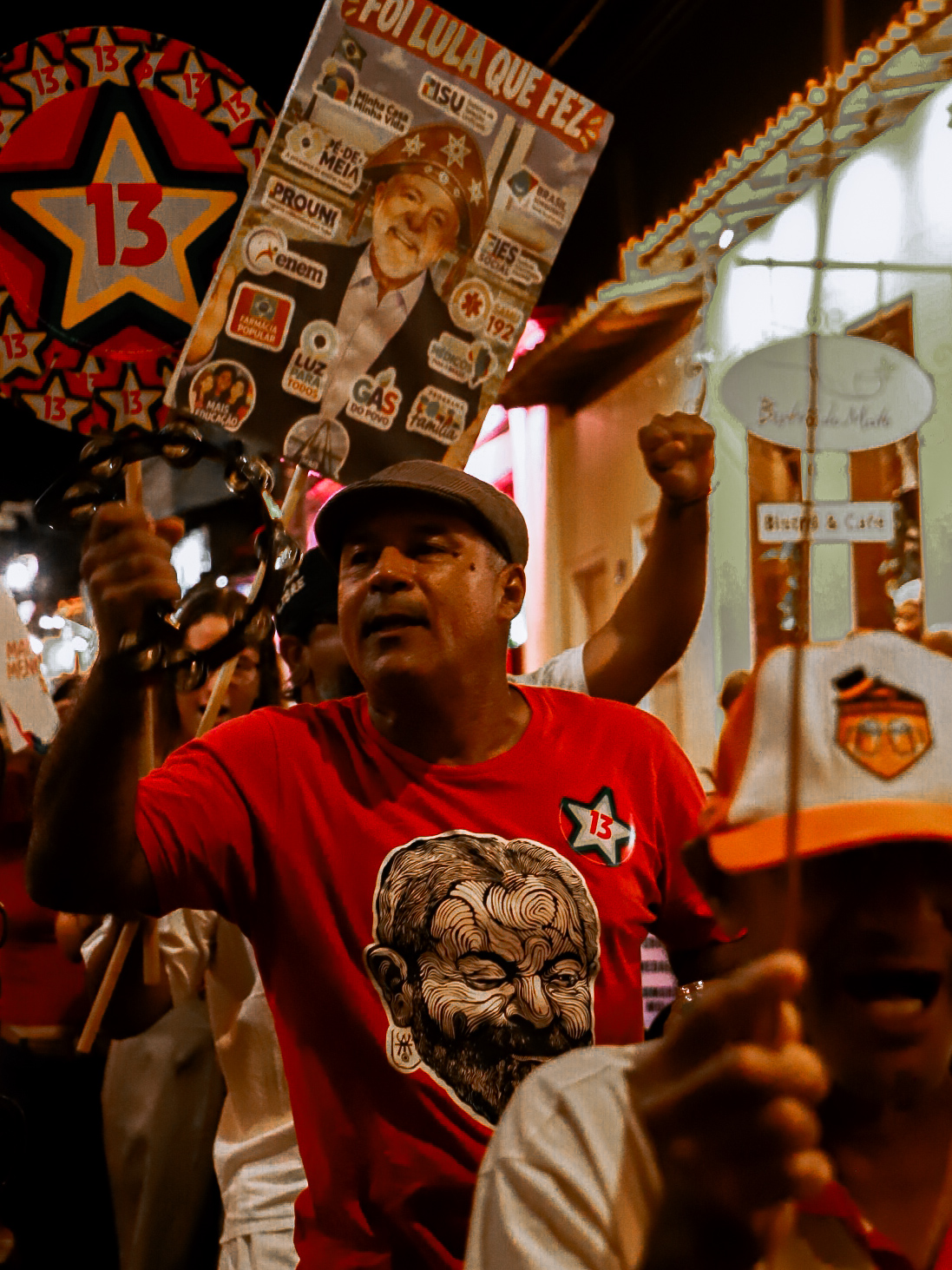 Fotos do Ato pro-Lula 2026